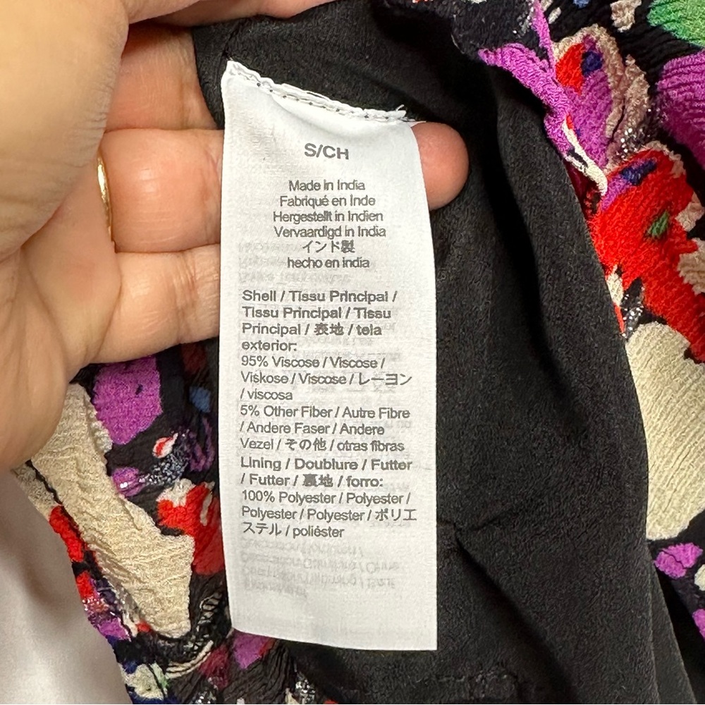 J Crew Smocked Popover Top in Lurex Dot Small - Picture 9 of 11